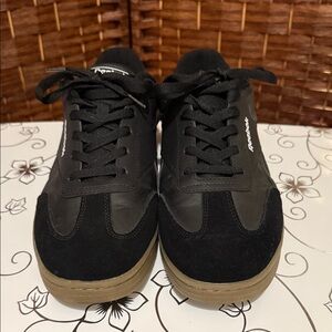 Reebok Black and Tan Sneakers